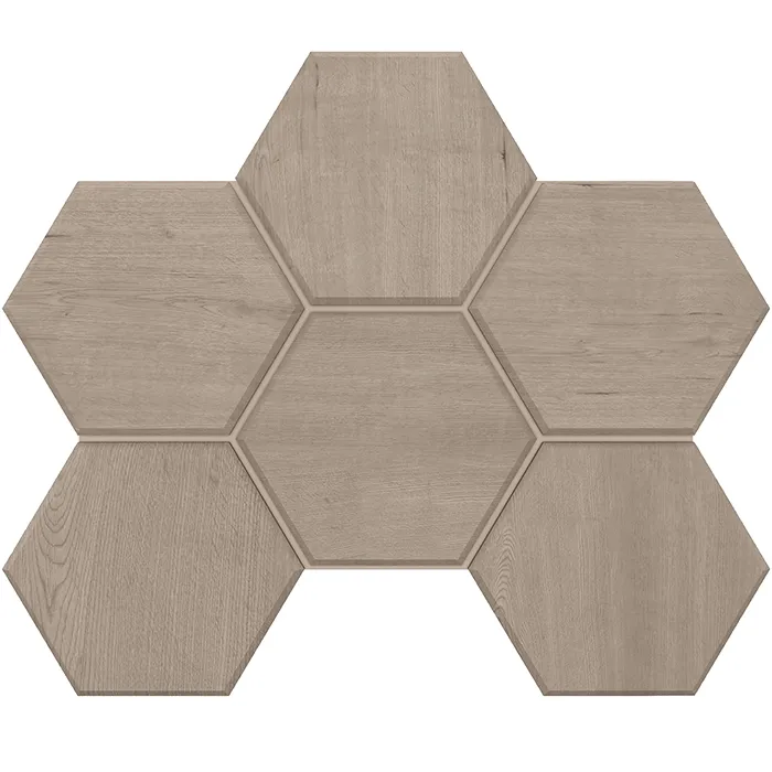 Classic Wood Мозаика CW01 Hexagon Неполированный 25x28.5